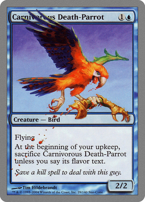 Carnivorous Death-Parrot  (Foil)
