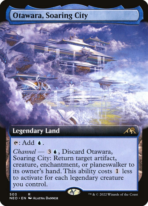 Otawara, Soaring City  - Extended Art - Legendary (Foil)