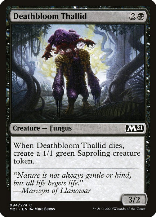 Deathbloom Thallid  (Foil)