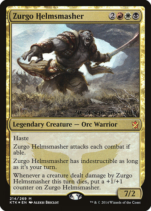 Zurgo Helmsmasher  (Foil)