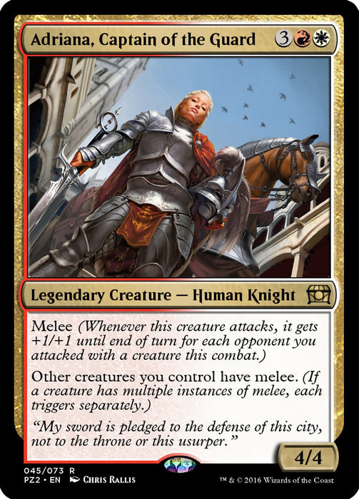 Adriana, Captain of the Guard  (Foil)