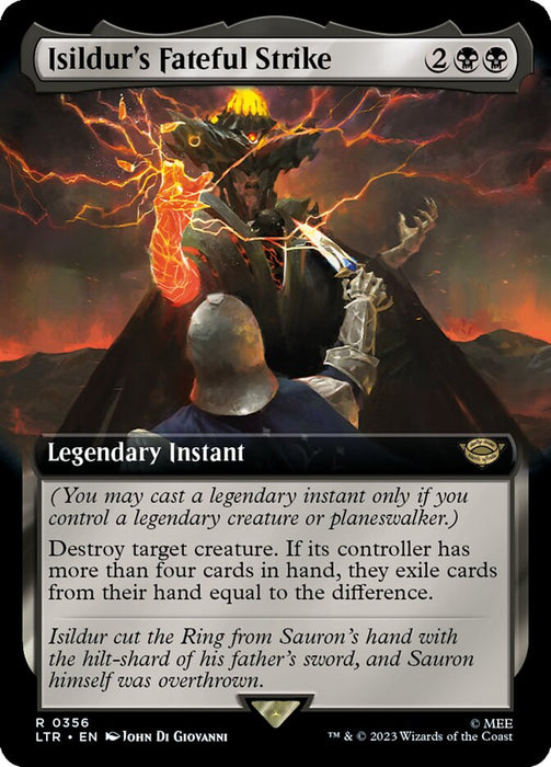 Isildur's Fateful Strike - Legendary- Extended Art