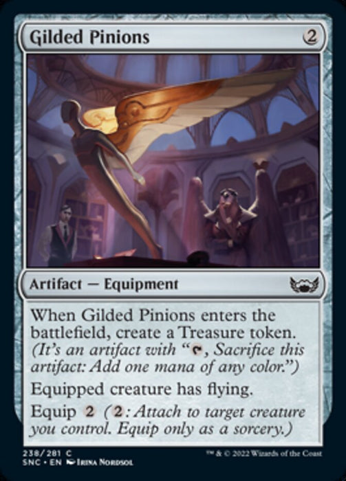 Gilded Pinions  (Foil)