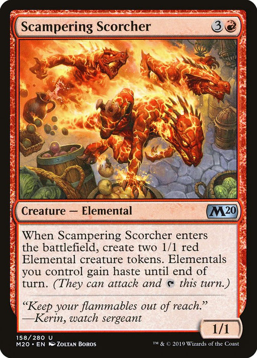 Scampering Scorcher  (Foil)