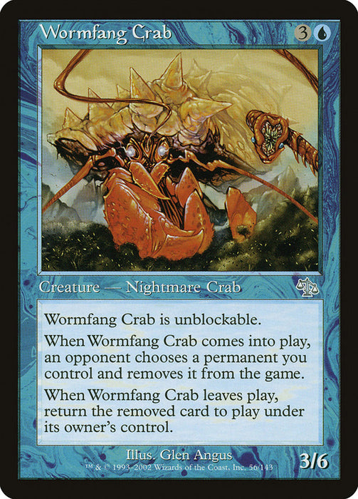 Wormfang Crab  (Foil)