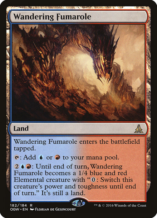 Wandering Fumarole  (Foil)