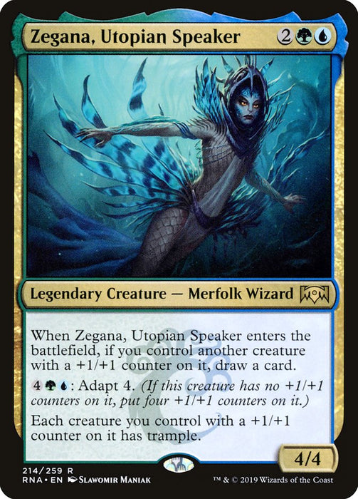 Zegana, Utopian Speaker  - Legendary (Foil)