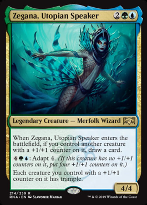 Zegana, Utopian Speaker - Legendary