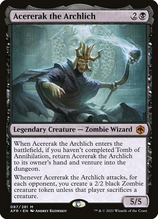 Acererak l'Archlich - Légendaire (Foil)