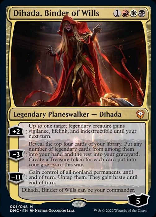 Dihada, Binder of Wills (Foil)
