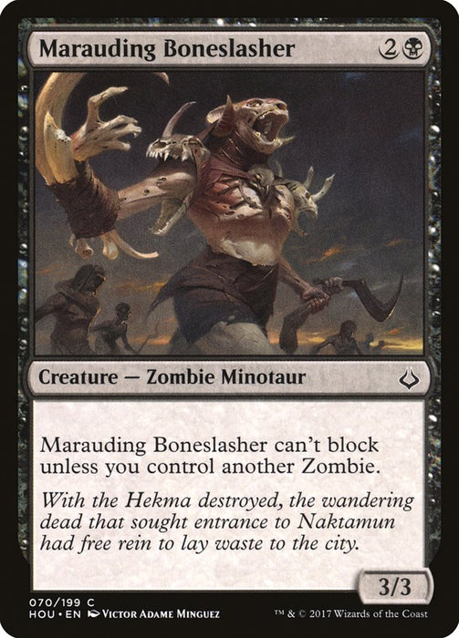 Marauding Boneslasher  (Foil)