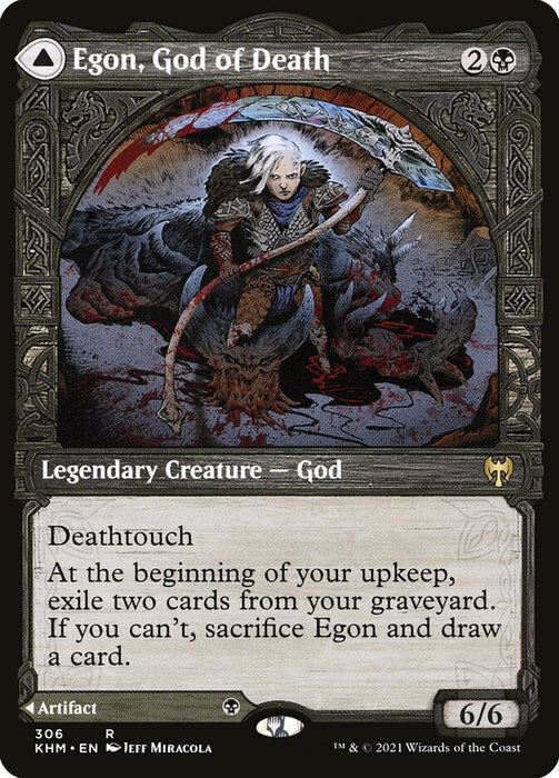 Egon, God of Death // Throne of Death  - Showcase - Legendary (Foil)