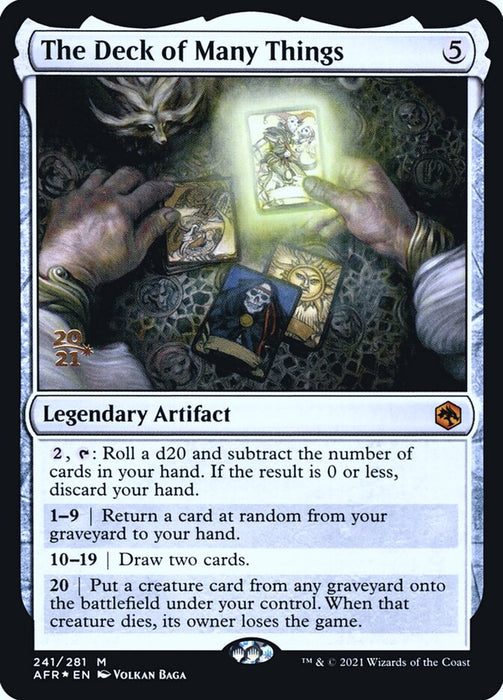 The Deck of Many Things  - Legendary (Foil)