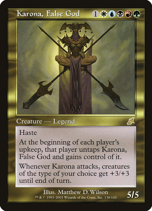 Karona, False God  (Foil)