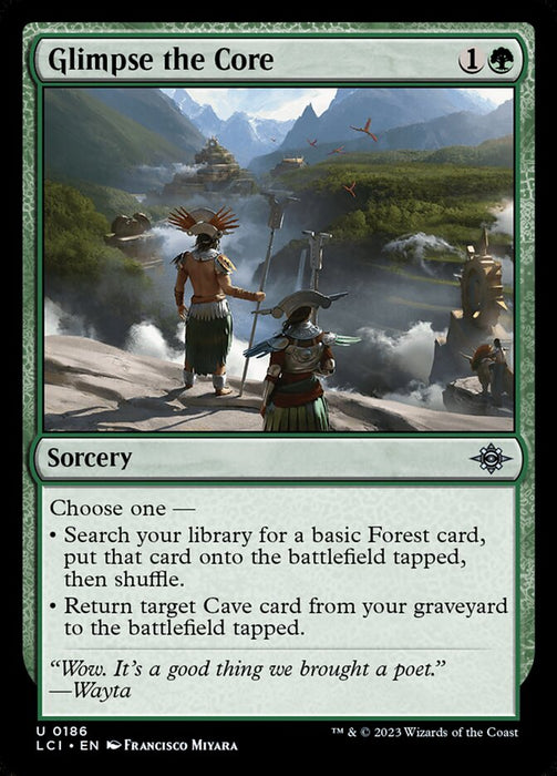 Glimpse the Core (Foil)