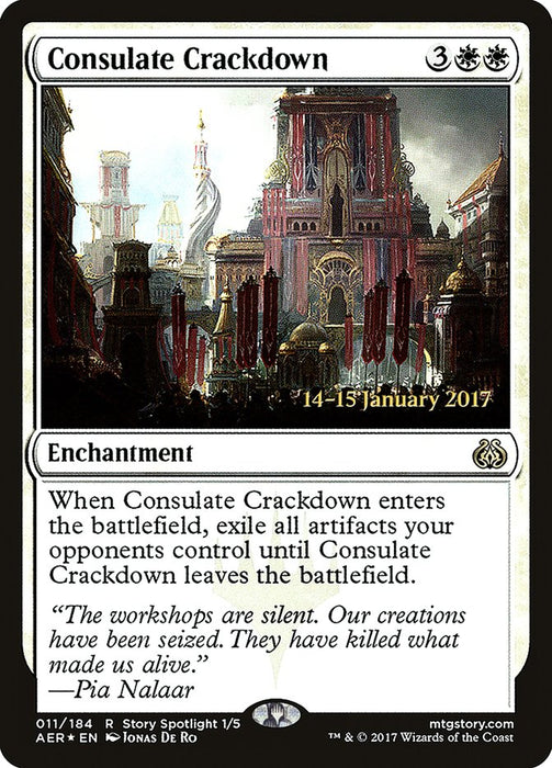 Consulate Crackdown  (Foil)