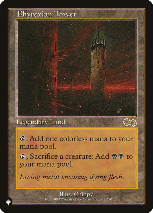 Phyrexian Tower - Retro Frame
