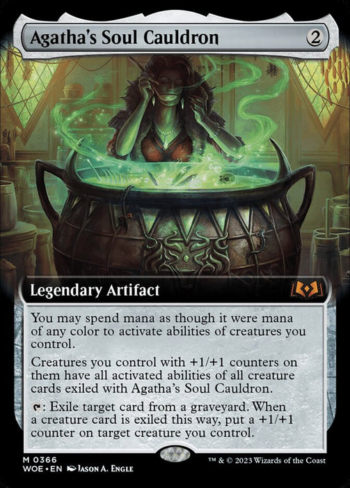 Agatha's Soul Cauldron - Extended Art- Legendary (Foil)