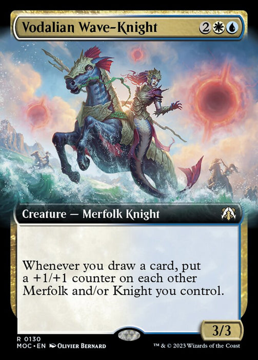 Vodalian Wave-Knight - Extended Art- Extended Art