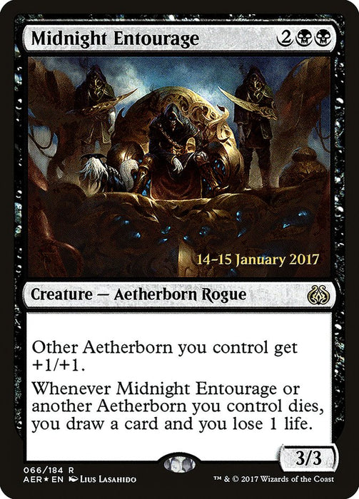 Midnight Entourage  (Foil)