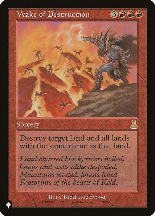 Wake of Destruction - Retro Frame