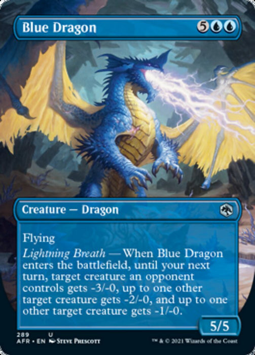 Blue Dragon - Borderless
