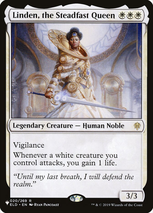 Linden, the Steadfast Queen - Legendary