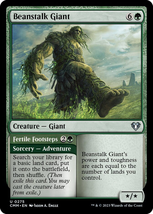 Beanstalk Giant // Fertile Footsteps (Foil)