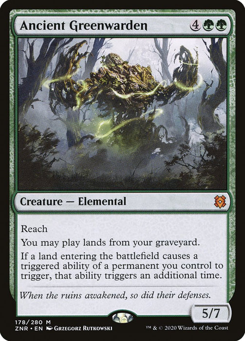 Ancient Greenwarden  (Foil)