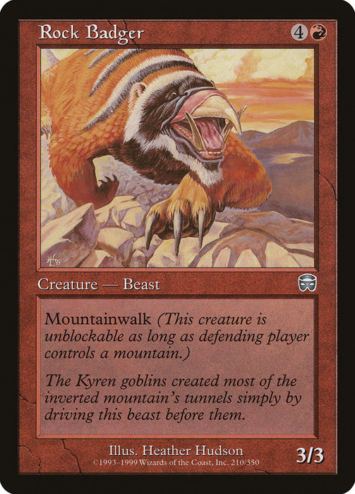 Rock Badger  (Foil)