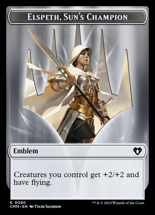 Elspeth, Sun's Champion Emblem (Foil)