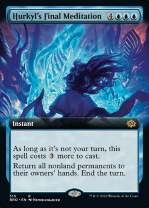 Hurkyl's Final Meditation - Extended Art (Foil)