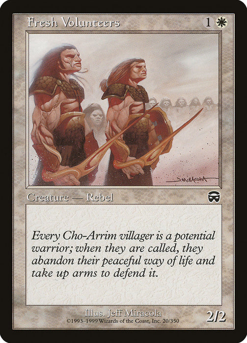 Fresh Volunteers  (Foil)