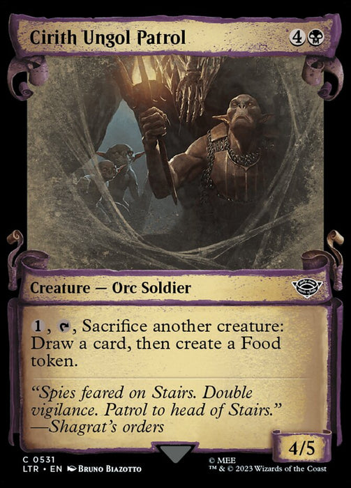 Cirith Ungol Patrol - Showcase (Foil)