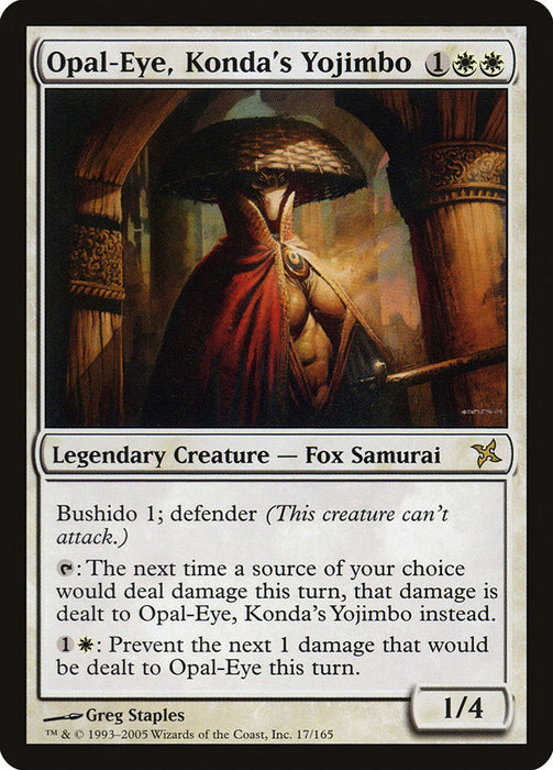 Opal-Eye, Konda's Yojimbo  (Foil)