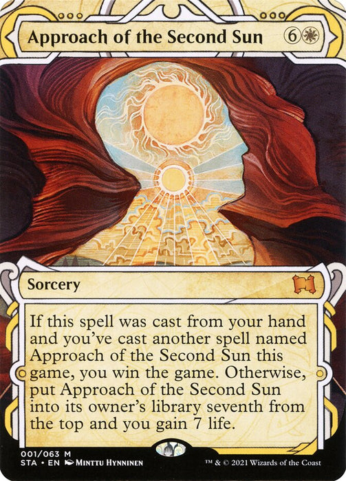 Approach of the Second Sun - Borderless  (Foil)