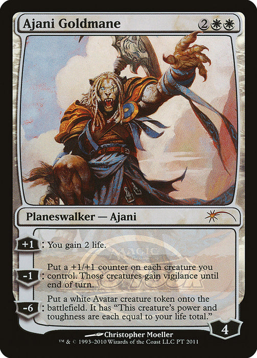 Ajani Goldmane (feuille)