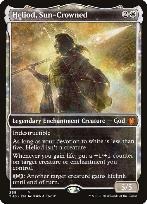 Heliod, Sun-Crowned  - Nyxtouched - Showcase - Legendary (Foil)