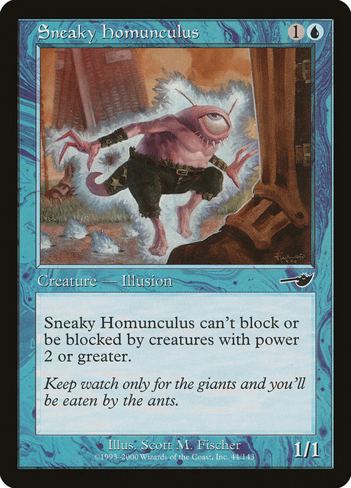 Sneaky Homunculus  (Foil)