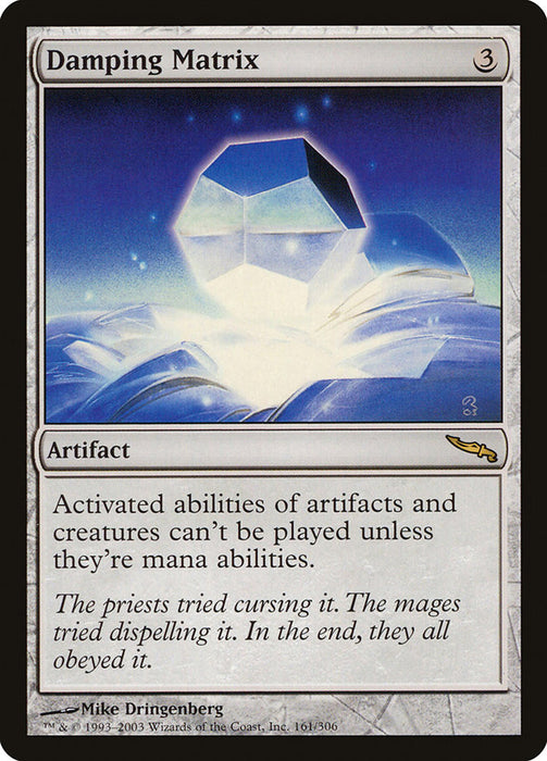 Damping Matrix  (Foil)
