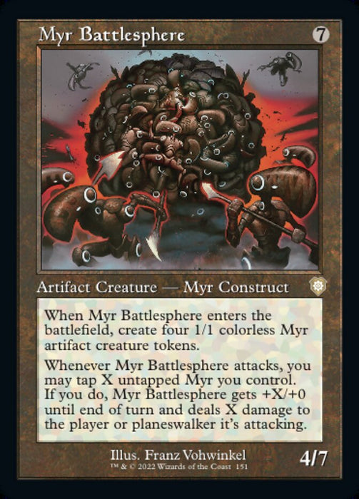 Myr Battlesphere - Retro Frame