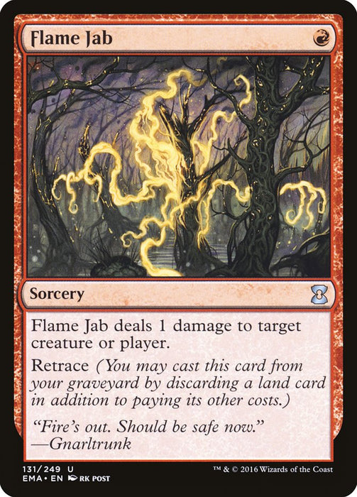 Flame Jab  (Foil)