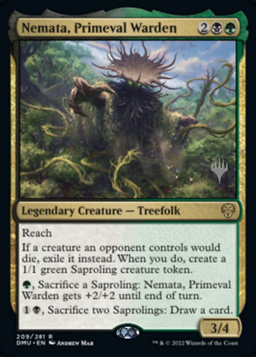 Nemata, Primeval Warden - Legendary (Foil)