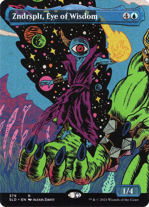 Zndrsplt, Eye of Wisdom // Zndrsplt, Eye of Wisdom - Borderless - Full Art - Legendary