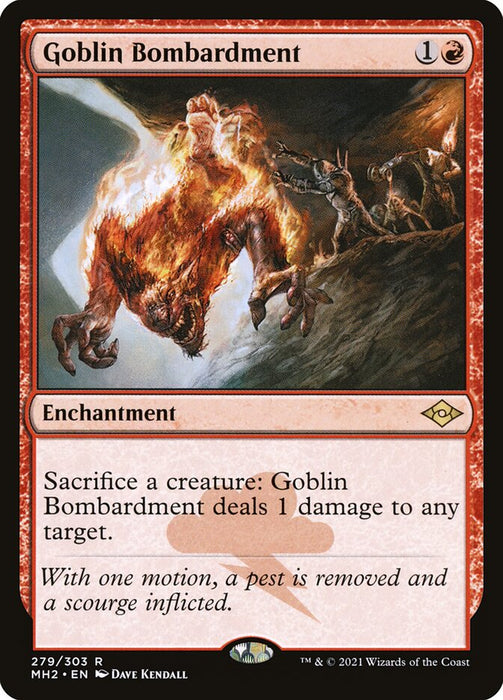 Goblin Bombardment  (Foil)