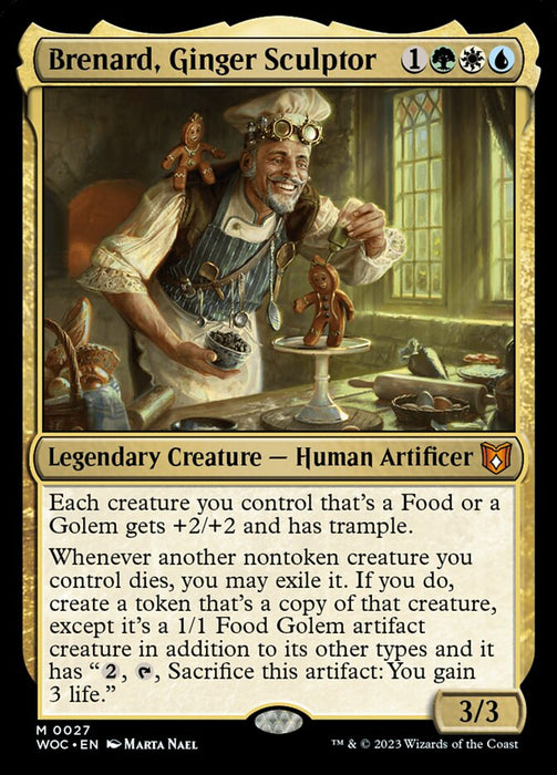 Brenard, Ginger Sculptor - Legendary (Foil)