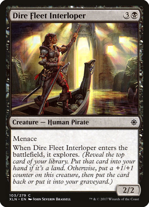 Dire Fleet Interloper  (Foil)