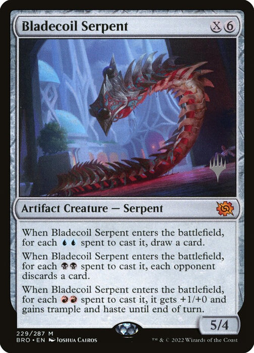 Bladecoil Serpent (Foil)