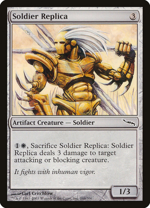 Soldier Replica  (Foil)
