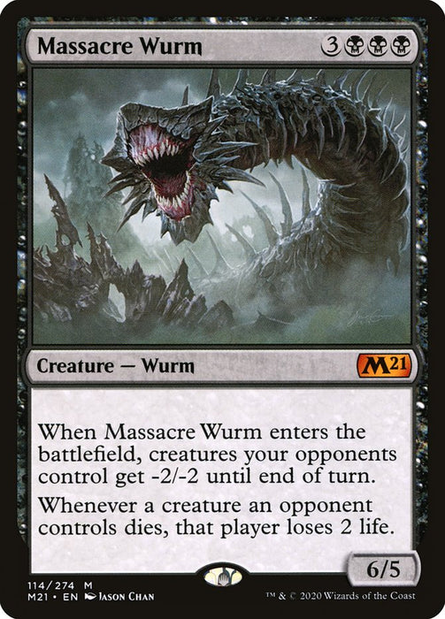 Massacre Wurm  (Foil)
